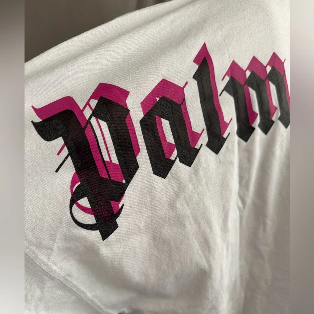 Palm Angels Classic Logo Over Longsleeve T-Shirt size Large - Picture 7 of 13